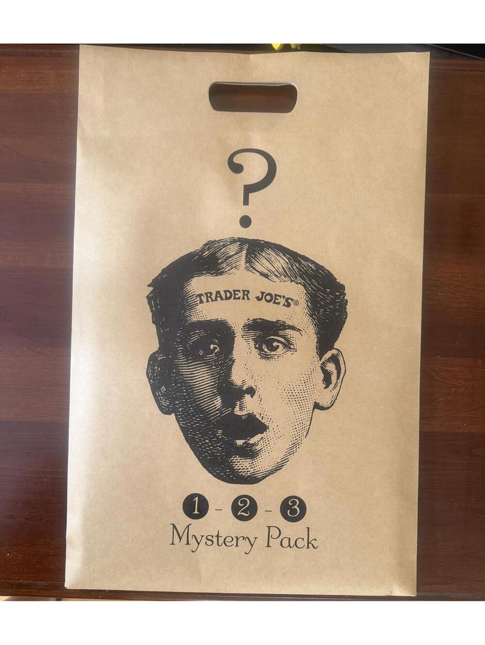 Trader Joes 2025 Mystery bag with 3   NEW Pick original pack